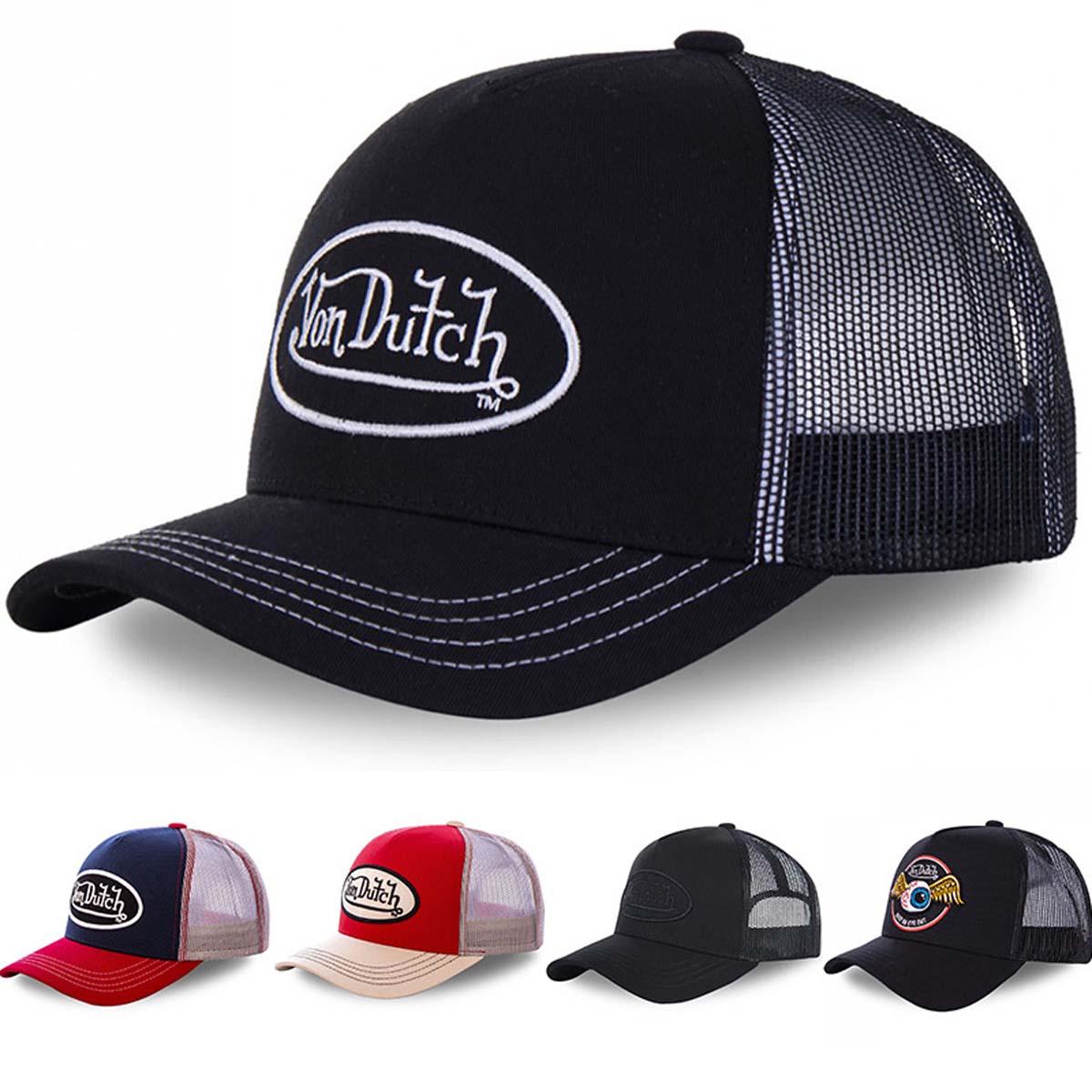 Trucker Cap Mesh - 1PC Casual Fashion VON Baseball Cap