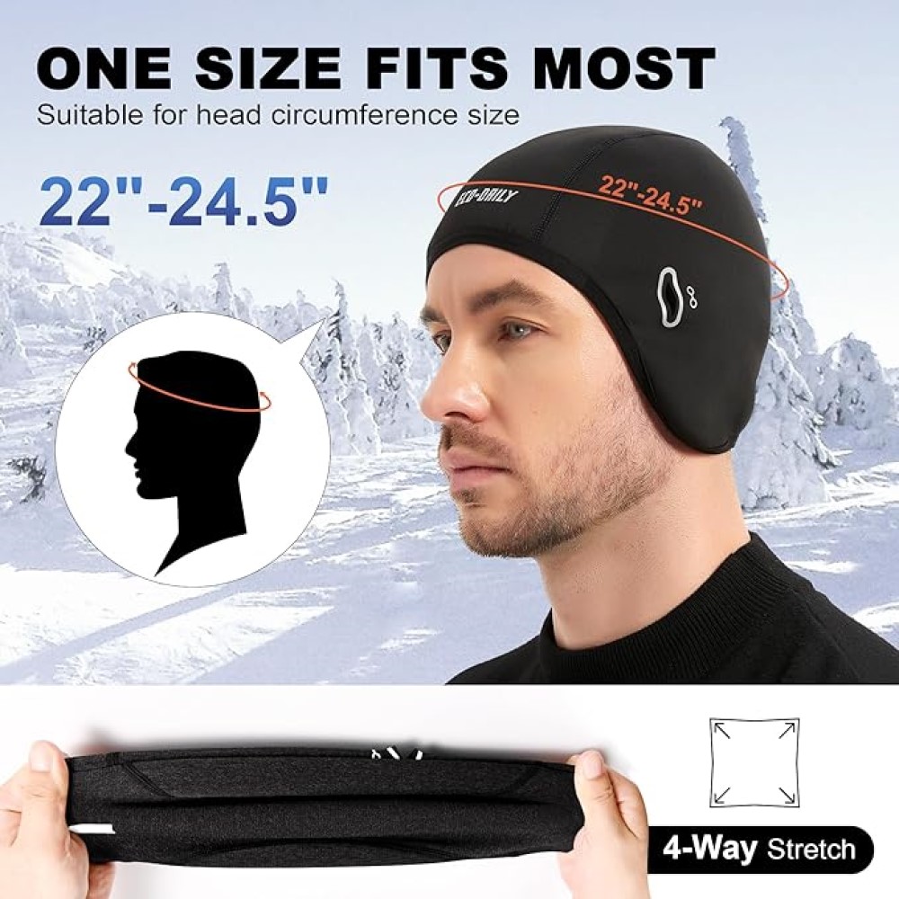 Winter Skull Cap Helmet Liner, - Skull Cap Helmet Liner review and price