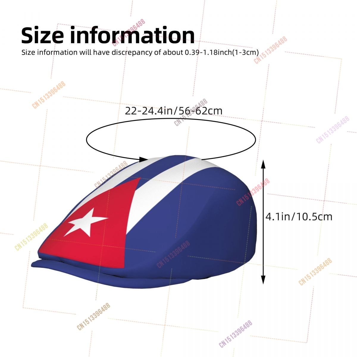 Cuba Flag Men Women Flat Ivy G - Newsboy Cap Ivy review and price