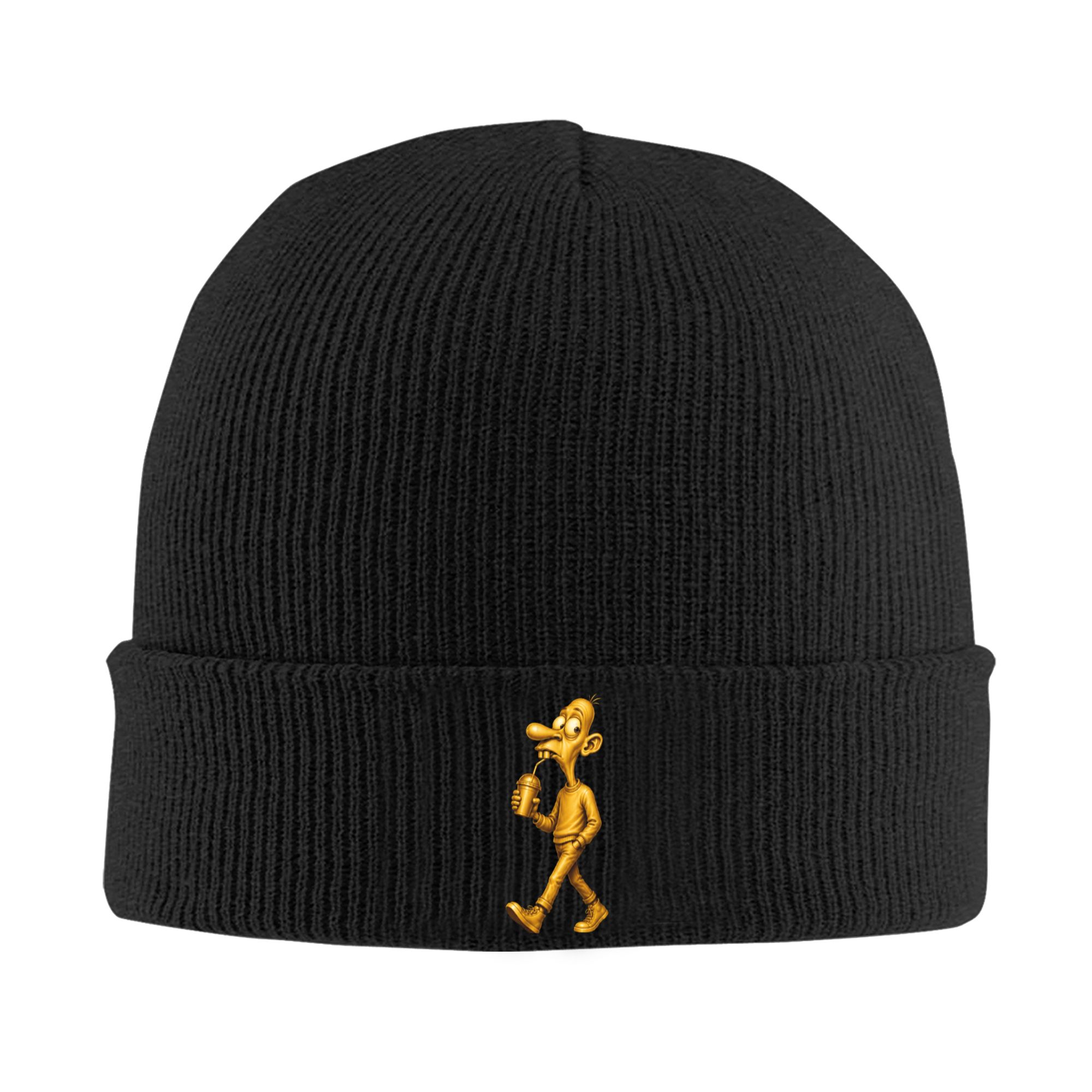 Golden Neegy Meme Funny Intern - Beanie Cuffed Knit review and price