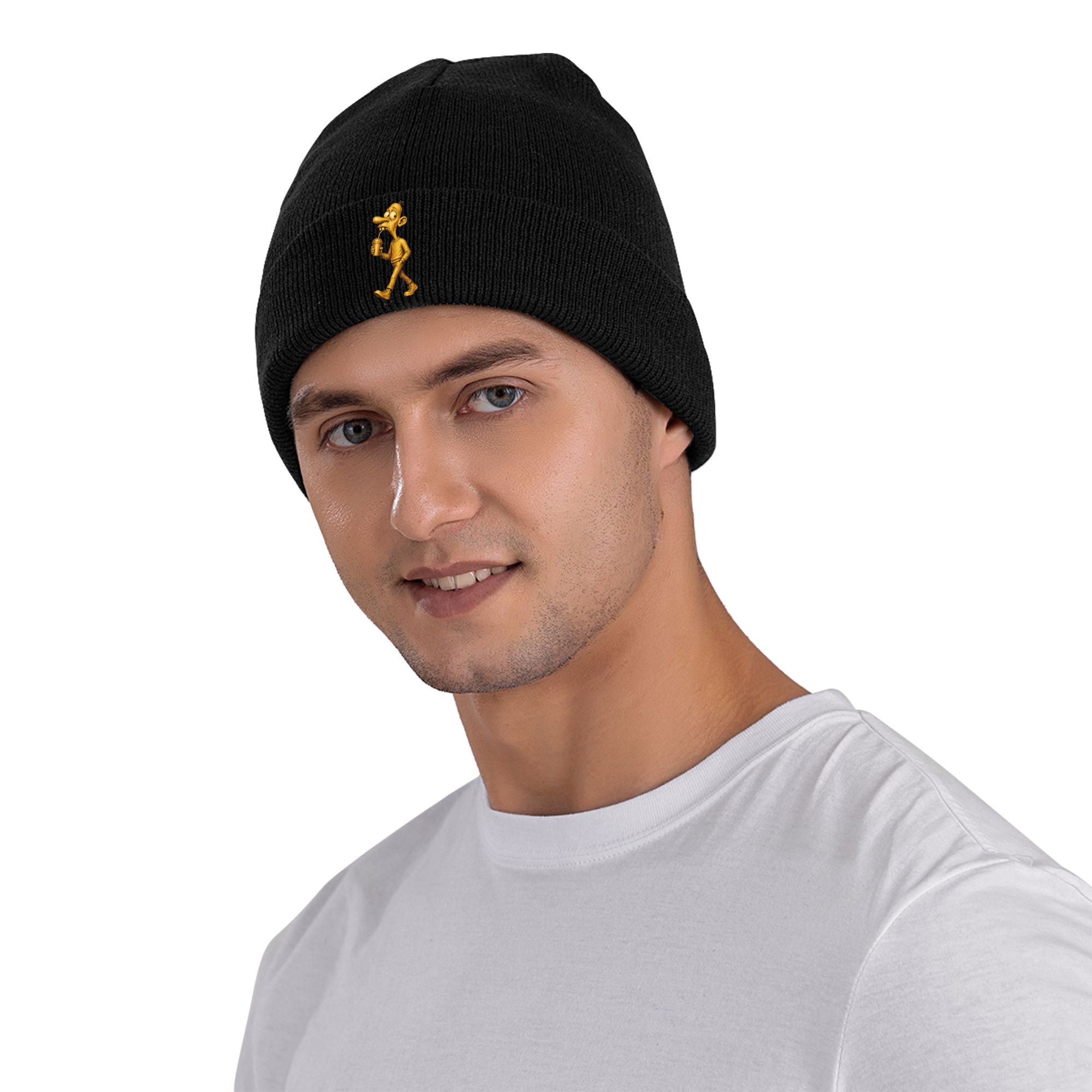 Golden Neegy Meme Funny Intern - Beanie Cuffed Knit review and price