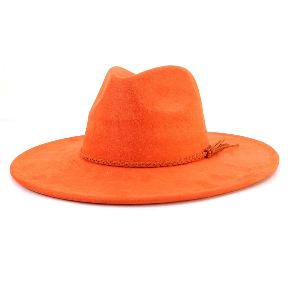 Vegan Suede Hat Teardrop shape - Fedora Hat Wool review and price