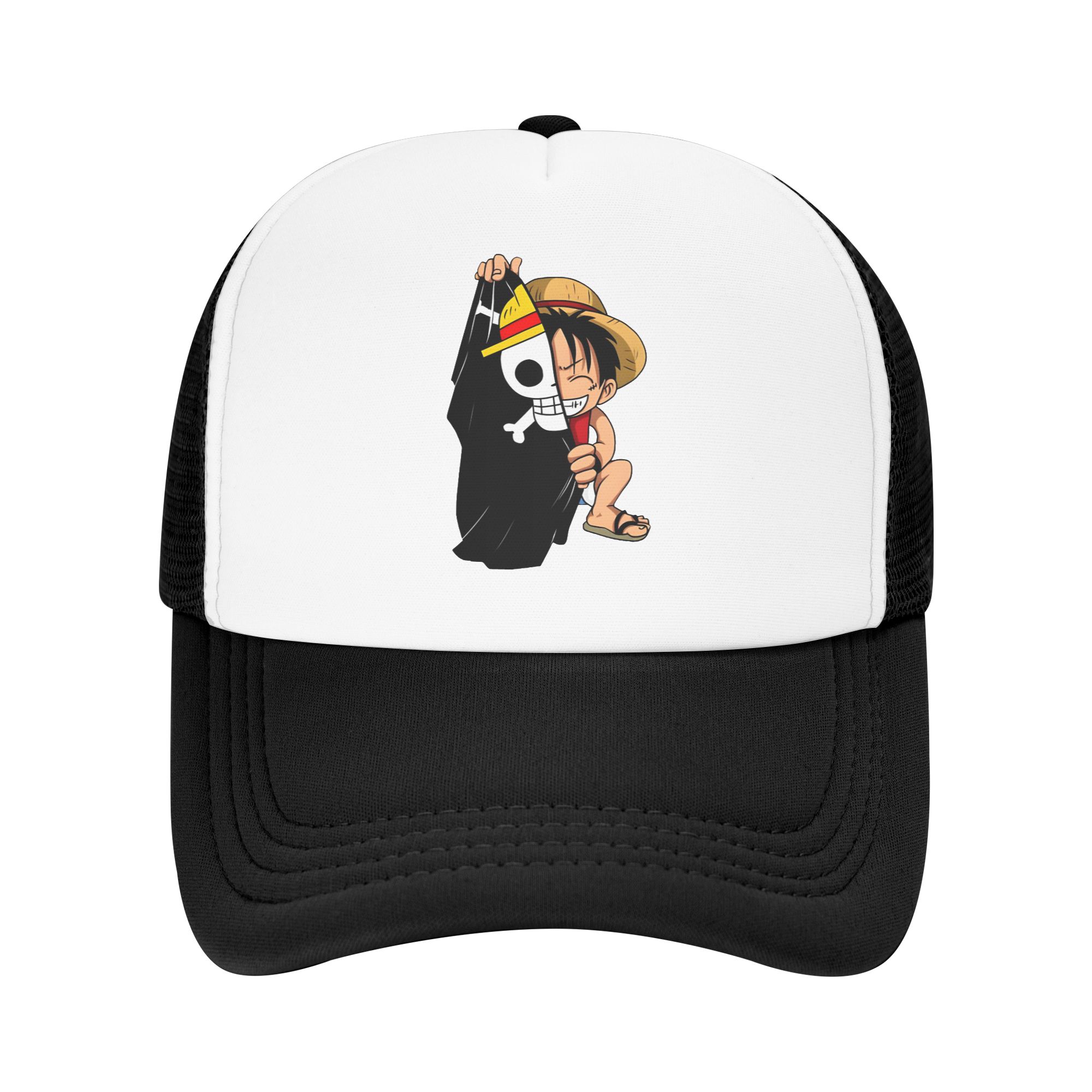 onepieces o-one-piece-e luffys - Trucker Cap Mesh review and price