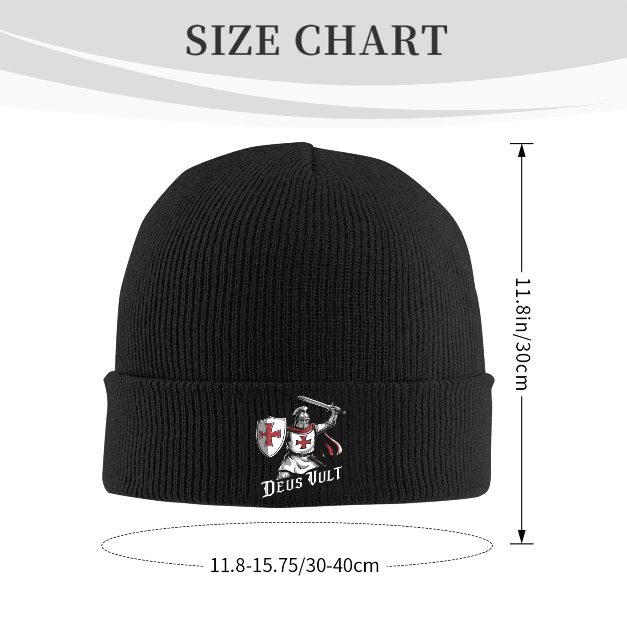 Deus Vult - The Templar Knight - Beanie Cuffed Knit review and price