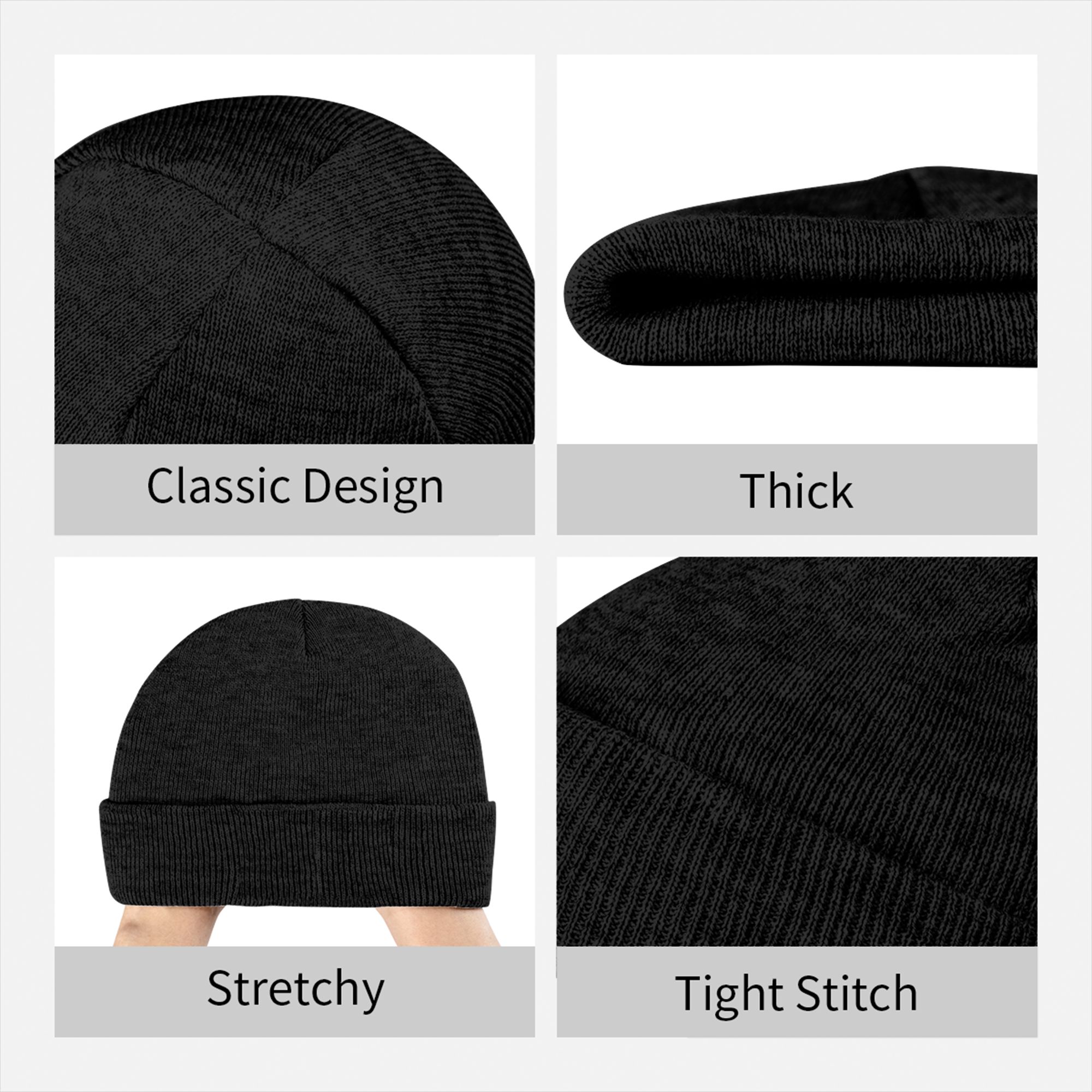 Deus Vult - The Templar Knight - Beanie Cuffed Knit review and price